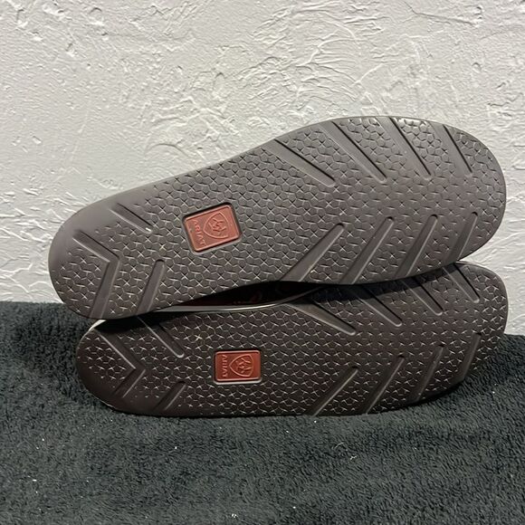 🔥🔥 ARIAT Women's Cruiser Aztec Slip On Loafer Shoes Brown Suede Shoes Sz 11 Bo - Picture 9 of 15